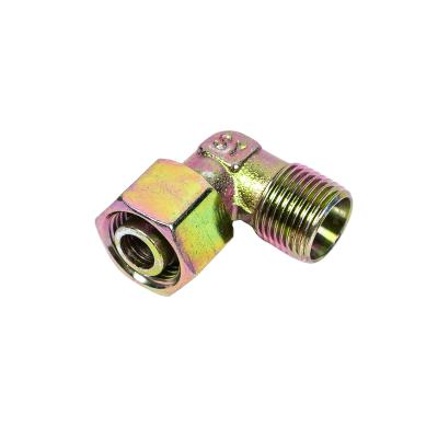 China Bulkhead Union Elbow Pressure Pipe Connector Fitting M16*1.5 for sale