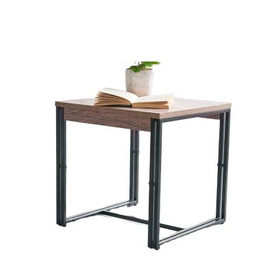 China Modern Walnut Paper Veneer Small Side Table for sale