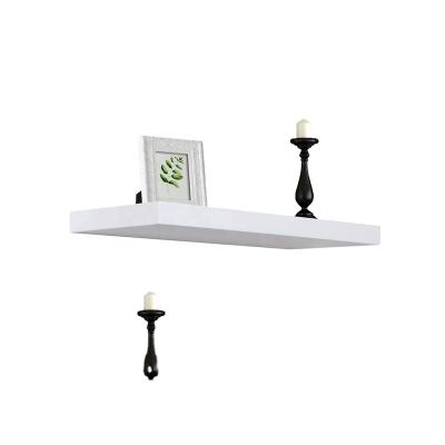 China Modern Set 2 White Floating Shelves for sale