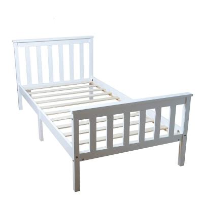 China Storage 3FT Single Bed Solid Wood Bed Frame For Adults, Kids, Teenagers for sale