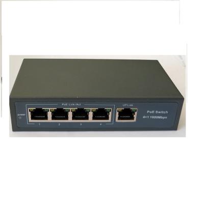 China OEM 5 port unmanaged gigabit 10/100/1000Mbps ethernet switch full metal case 16Gbps for sale