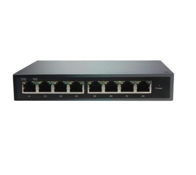 China VLANs Support OEM 8 Port unmanaged Gigabit Ethernet Switch Full Metal Case for sale