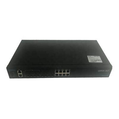 China Telecom EPON OLT 1U 8 Port FTTH FTTB FTTX Network FTTH EPON OLT With Ethernet Managed 10G OLT Modules for sale