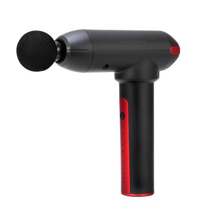 China Body Massage Gun Electric Vibration 6 Heads Massage Gun With High Quality Brushless Motor for sale