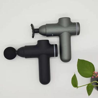 China 2022 Deep Body Massage Gun Usb Tissue Percussion Muscle 6 Heads Massage Gun for sale