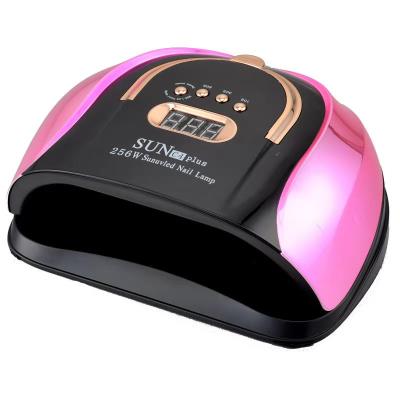 China Portable Factory Direct Custom 256w Nail Lamp Gel UV Nail Curing White Led UV Lamp Nail Polish Dryer for sale