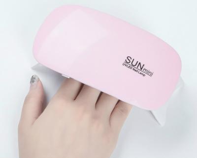 China Nail salon; Cute Portable UV Light 6W Sun Mini2 SPA Nail Lamp Small Dual USB Gel Led Nail Lamp Travel Use Home Tools for sale