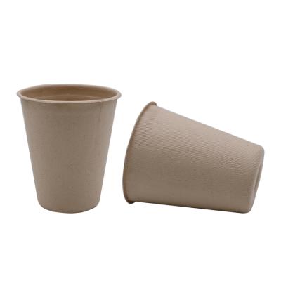 China Viable Eco-friendly Paper Tableware Cup Sugar Cane Bagasse Pulp Disposable Tableware for sale