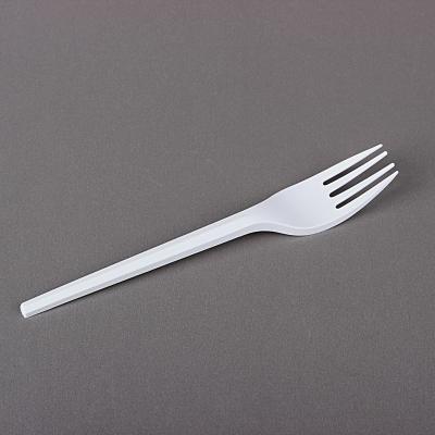 China Cornstarch Disposable Fork Food Wrapping Knife Fork Spoon Degradable Tableware for sale