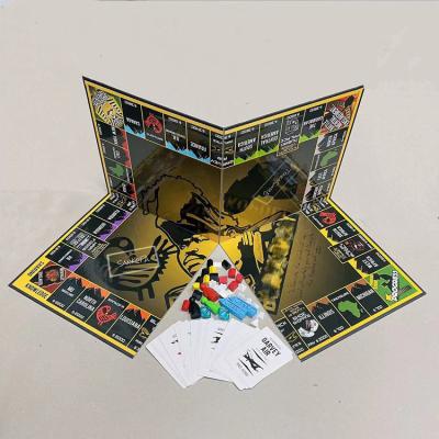 China Board game paper custom set high quality board game for making funning for sale