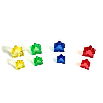 China Custom Plastic Meeples Game Pieces, Dies and Marks for Board Games for sale