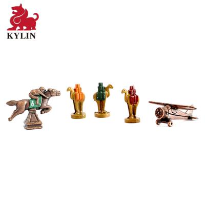 China China Custom Metal Board Games Miniature Metal Components Production for sale