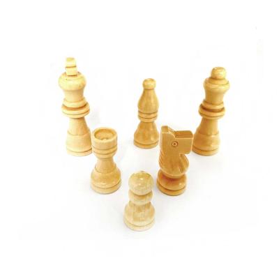 China Wholesale Wooden Complete Chess Sets Pledge Replacement Wooden Chess Pieces Set for sale