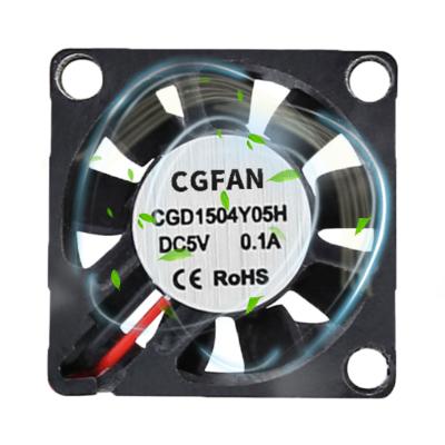 China Factory manufacture 15mm hotels fan motor 1504 15*15*4mm brushless exhaust dc 5v fan for sale