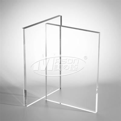 China Transparante Plexiglasvlam - vertragers Acrylblad voor Bouwmateriaal Te koop