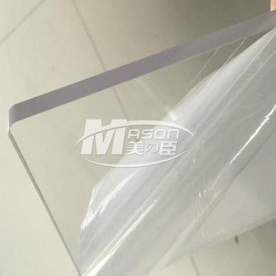 Chine feuilles en plastique 0.9mm minces transparentes 1.29g/cm3 de 4x8 pi PETG à vendre