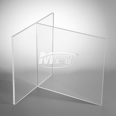 China LGP Sheet 10mm Clear Acrylic Light Panel For Led Panel for sale