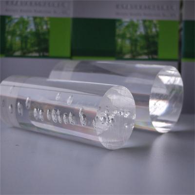 China Acryl- Rohre Rod des Durchmesser-4mm der Längen-15cm verdrängen transparenter runder Acryl-Rod zu verkaufen