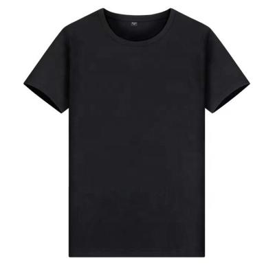 China Organic Cotton Squishy T-shirt Anti-Wrinkle T-shirt White Black Cotton T-shirt for sale