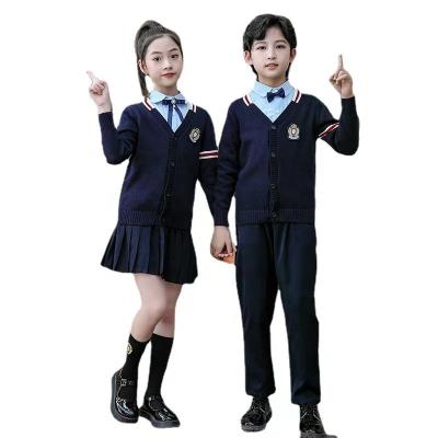 China Wholesale 2021 Custom Anti-wrinkle Kindergarten Children Primary School Uniform Children Kids Tops for sale