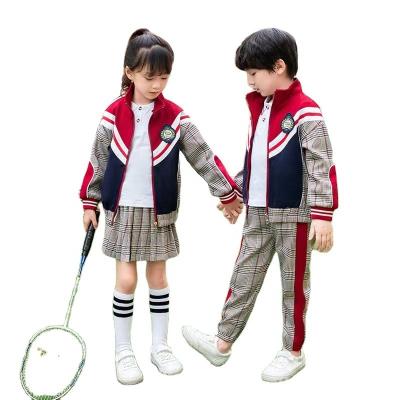 China Anti-wrinkle Autumn Spring American School Uniform kindergarten kindergarten school uniform primary designs dress boys shorts for sale