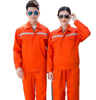 China Outdoor and Office Work Workwear Factory Work Wear Polyester Fabric Unisex Work Uniform for sale