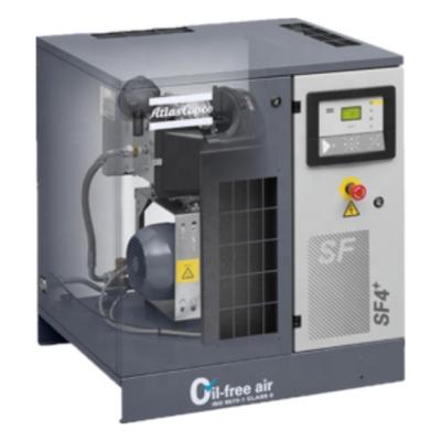 China SF4 Oil Free Atlas Copco Scroll Oil Free Air Compressor for sale