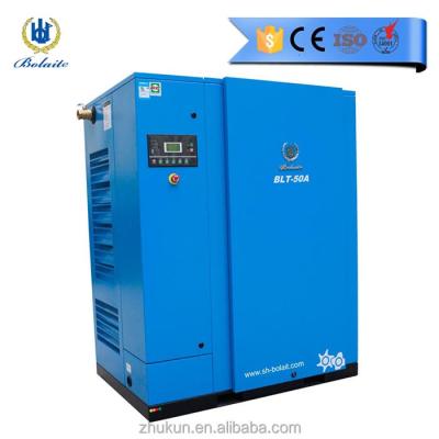 China Lubricated Atlas Copco Bolaite 185 cfm air compressor machine for sandblasting 50hp for sale