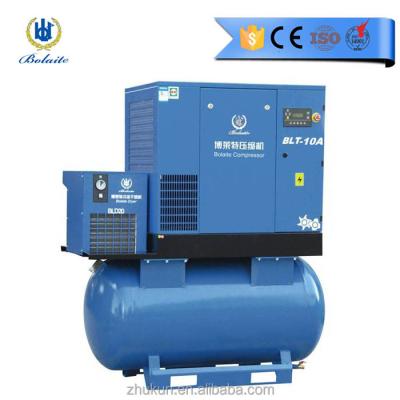 China Atlas copcp price lubricated dry fridge air compressor 300 liter tank mounted for sale