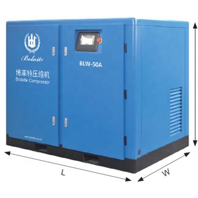 China 250KW Boliate Lubricated Permanent Magnet Engery Frequency Oil Free Save Air Compressor for sale