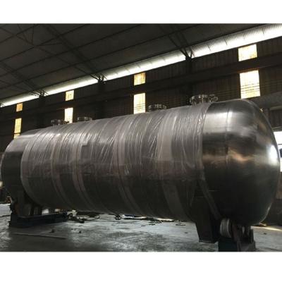 China Storage Compressed Air 50 Bar Stainless Steel High Pressure Air Tank for sale