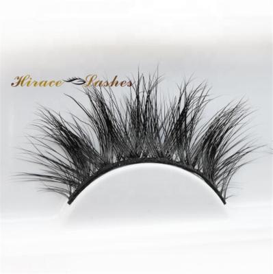 China Natural soft fluffy lashes extra long mink eyelashes wholesale 25mm 5d mink lashes free shipping for sale