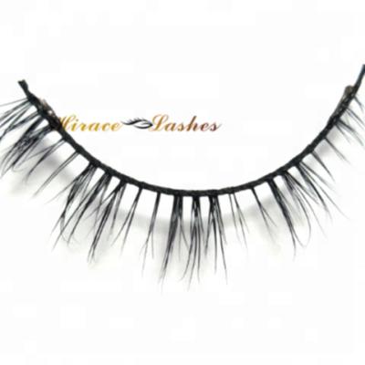 China Soft Natural Clean Brand Siberian 3D Mink Bottom Lashes Private Label Under Eyelashes for sale