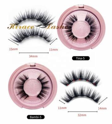 China Natural Soft No Magnetic Eyeliner Magnetic Lashes Clip Packing Set Private Label Magnetic Eyelashes for sale