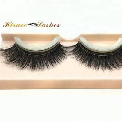 China Wholesale best quality soft natural pre-gummed whip self adhesive silk false 3d eyelashes for sale