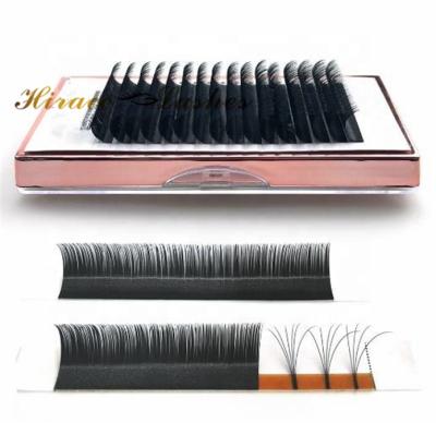 China Soft Natural 2D 3D 4D 5D 6D 7D 8D 10D 0.03 0.05 Volume Eyelash Extensions Easy Fan for sale