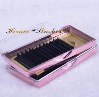 China Natural Soft Synthetic Flat Ellipse False Eyelashes Flat Hair Eyelash Extensions for sale