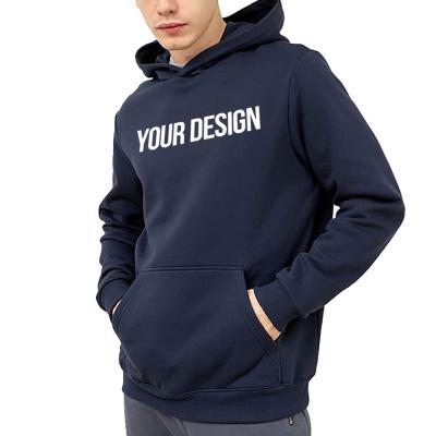 China White Breathable Custom Logo Pullover Sweatshirts Crewneck High Quality Simple Hoodies For Men for sale