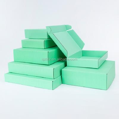 China Recycled Materials Green Green Mailbox Mailer Box Global Mailer Box Custom Shunli Printing for sale