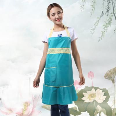 China Wholesale Cheap Custom Made Eco Fashion Dress Apron For Lady Women for sale