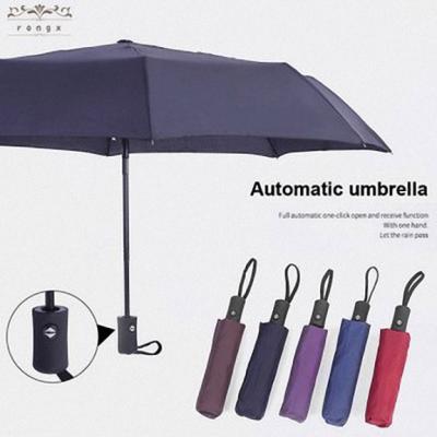 China Cheap Wholesale Modern Quality 21inch 10K Handle Full Automatic Business Umbrella For Adults for sale