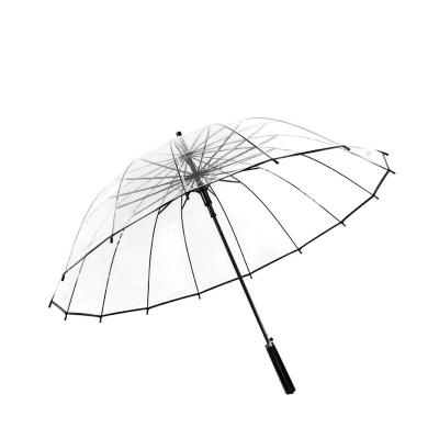 China Directly Auto-opened most popular high quality Korean style umbrellas Japanese transparent umbrella for promotion for sale