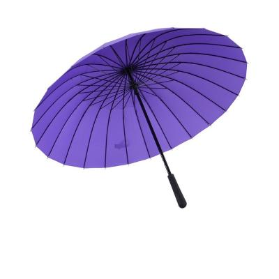 China OEM Manufacture Promotion Windproof Umbrellas Wholesale Modern Rainy Advertising Straight Umbrella for sale