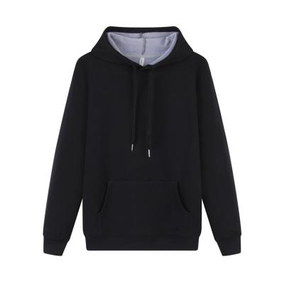 China Fashion Warm Man's Solid Color Custom Made High Quality Pullover Oversized Hoodie Anti Shrink For Winter for sale