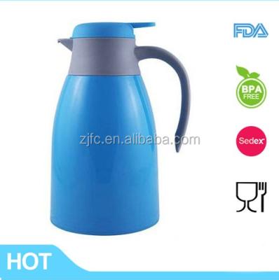 China Sustainable 1.2L / 1.5L Double Wall Stainless Steel Insulated Coffee Pot With OEM Service for sale