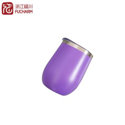 China Wholesale Cheap Egg Stocked Shaped Tumbler Stainless Steel Cup Vacuum Travel Mug for sale