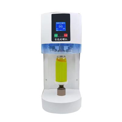 China 2022 Newest Food Soda Can Sealing Machine Automatic Tin Can Sealer With Cup Holder For Bubble Tea Saop Business for sale