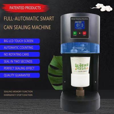 China 2022 Food Mini Smart Paper Can Sealing Machine Bottle And Plastic Metal Can Sealer Sealing Machine for sale