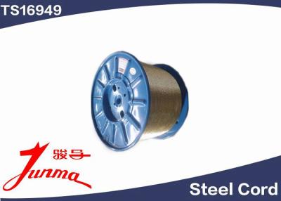 China Hose Cord Steel 3*0.22/9*0.20 , Copper Coated Steel Wire Rope For Tyre for sale