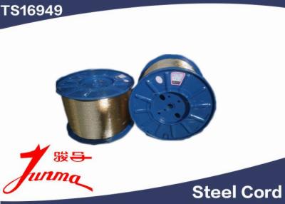 China Brass Coated Steel Tire Cord Used In TBR Tyre Conveyor Belt Steel Cords for sale